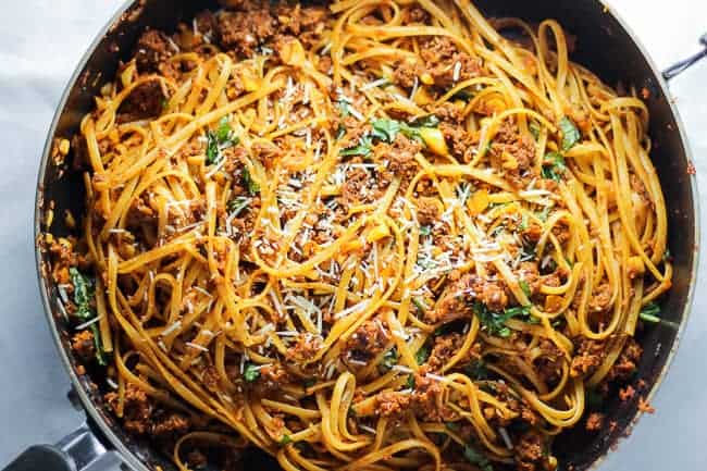Savory and Simple Parmesan Beef Pasta