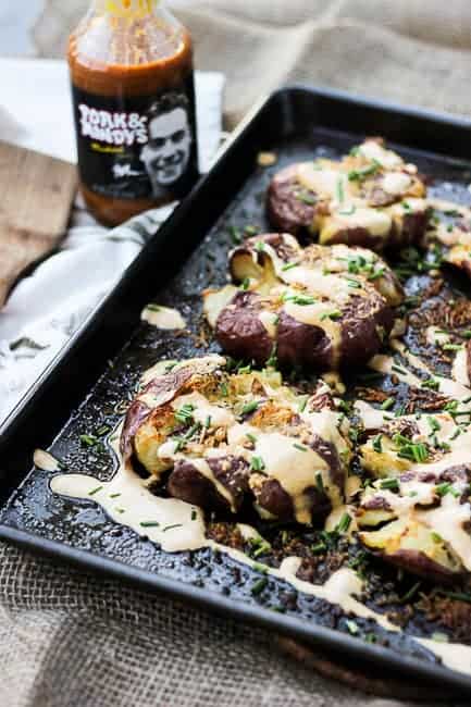 Pork and Mindys Roasted Potatoes with Mustard Cream-7