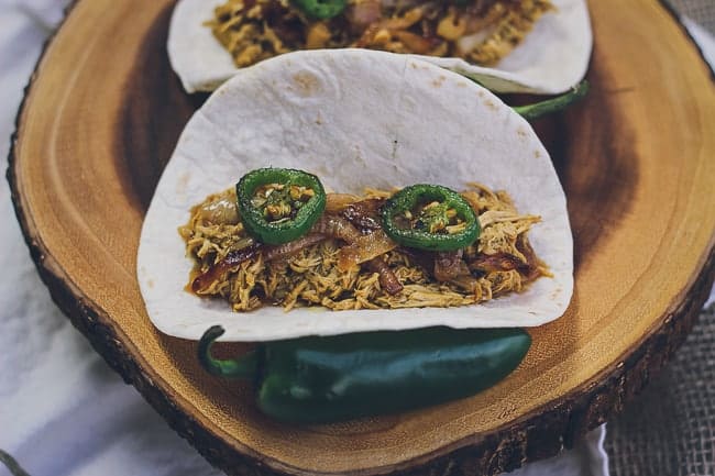 pulled chicken tacos with charred jalapenos-5